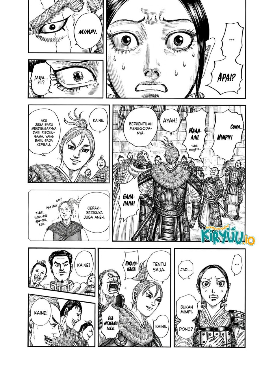 Kingdom Chapter 850 Gambar 4