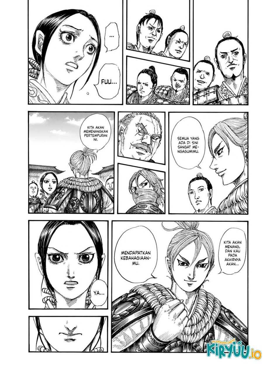 Kingdom Chapter 850 Gambar 8