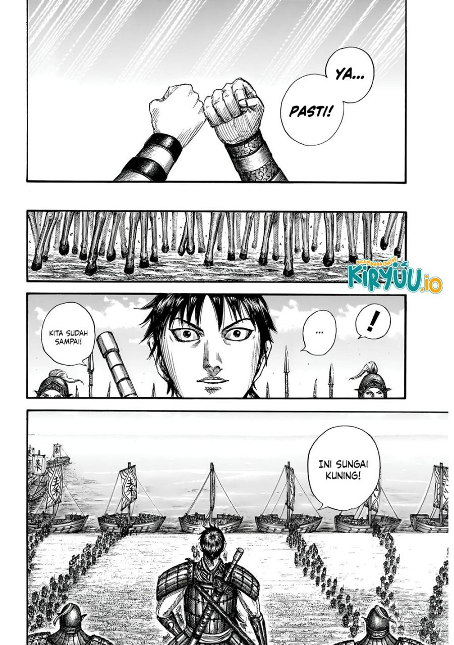 Kingdom Chapter 850 Gambar 9