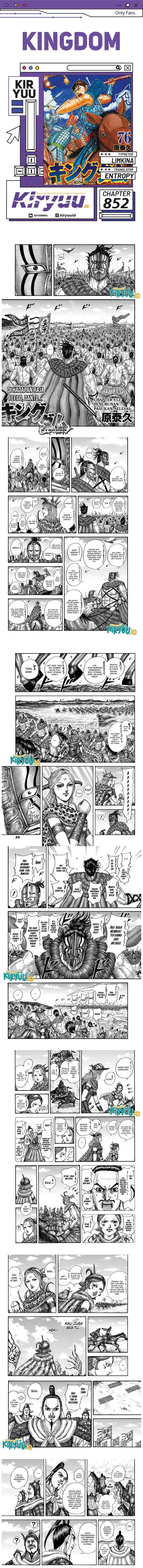Kingdom Chapter 852 Gambar 1