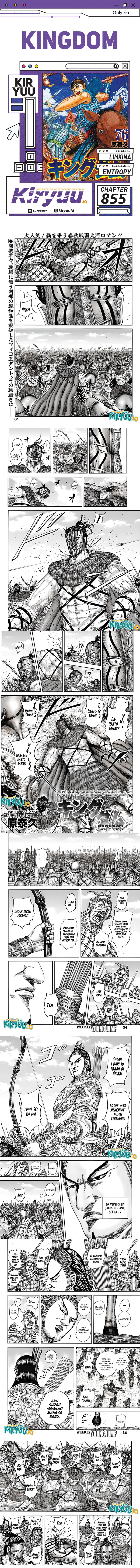 Kingdom Chapter 855 Gambar 1