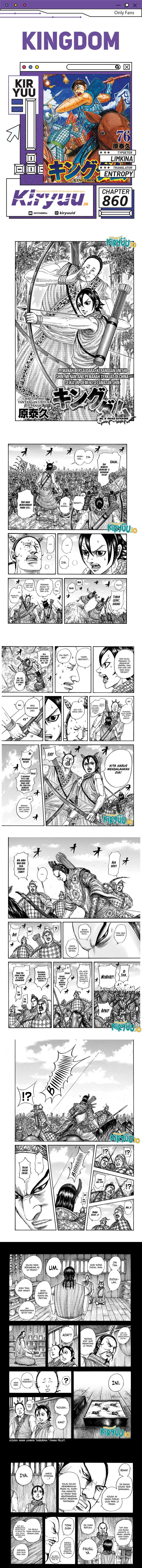 Kingdom Chapter 860 Gambar 1