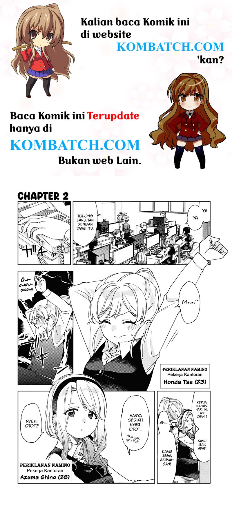 Kiotsukenayo, Onee-san. Chapter 02 Gambar 3