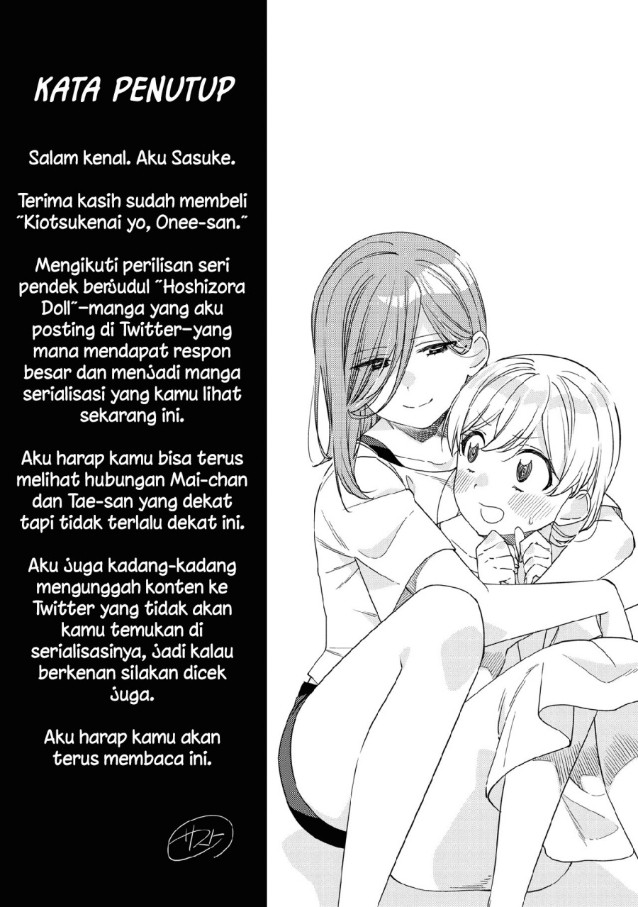 Kiotsukenayo, Onee-san. Chapter 08.1 Gambar 1