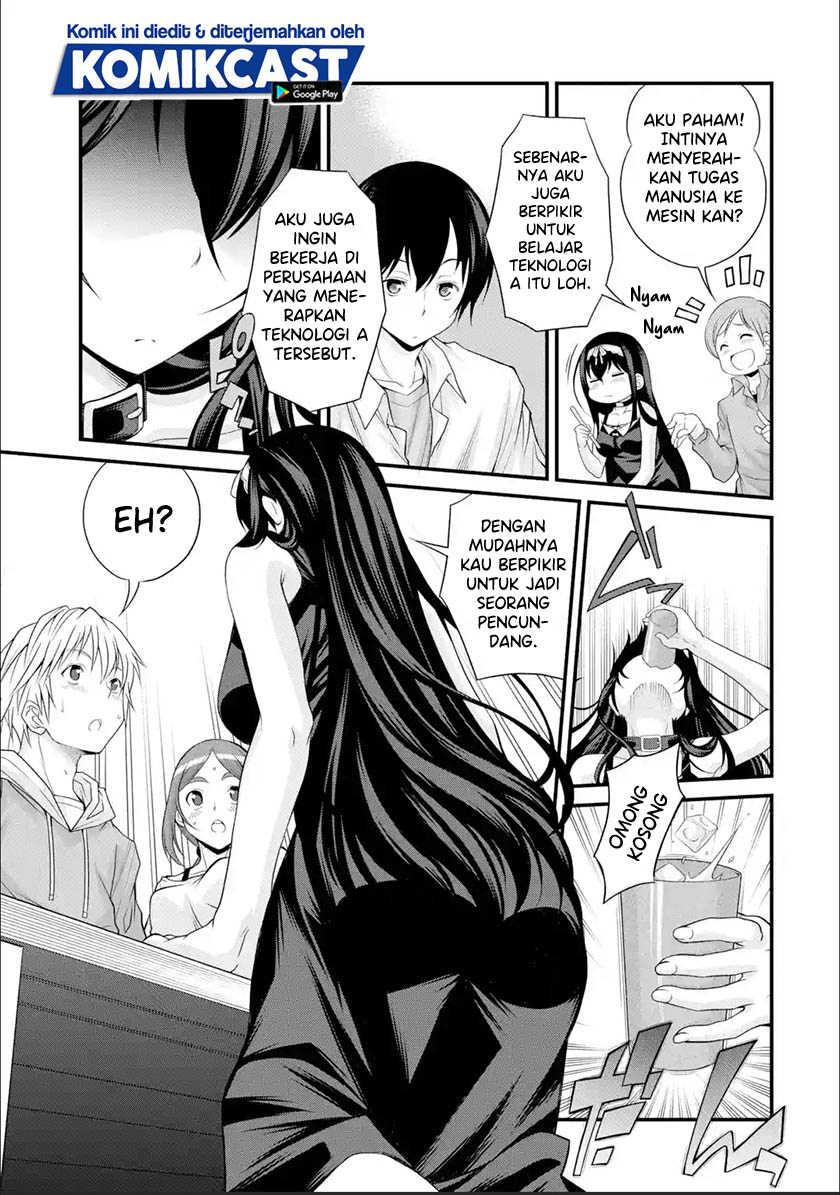 Kirei na Kurokami no Takashina-san (Mushoku) to Tsukiau Koto ni Natta Chapter 01.2 Gambar 3