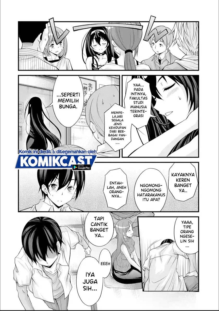 Kirei na Kurokami no Takashina-san (Mushoku) to Tsukiau Koto ni Natta Chapter 01.2 Gambar 8