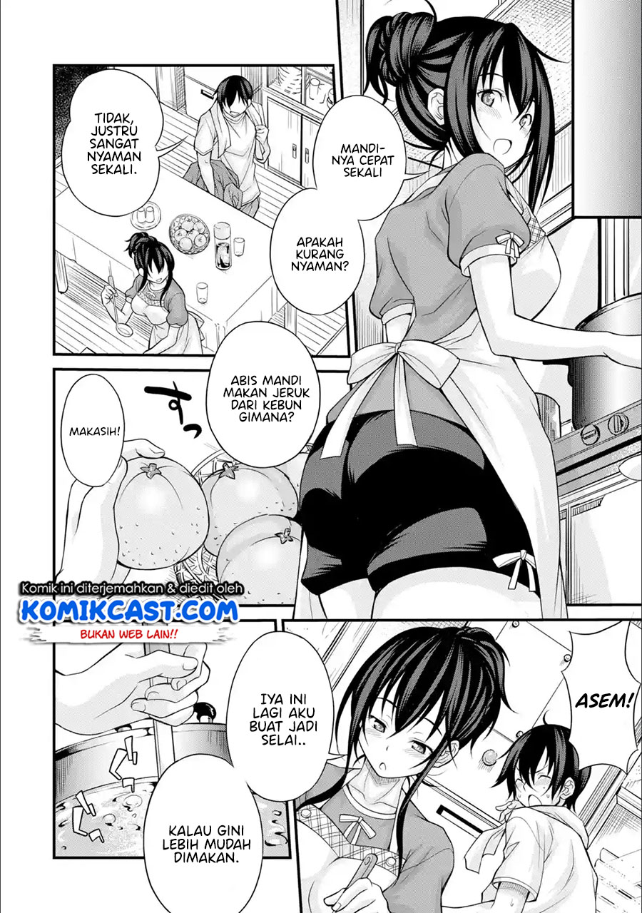 Kirei na Kurokami no Takashina-san (Mushoku) to Tsukiau Koto ni Natta Chapter 04.2 Gambar 4