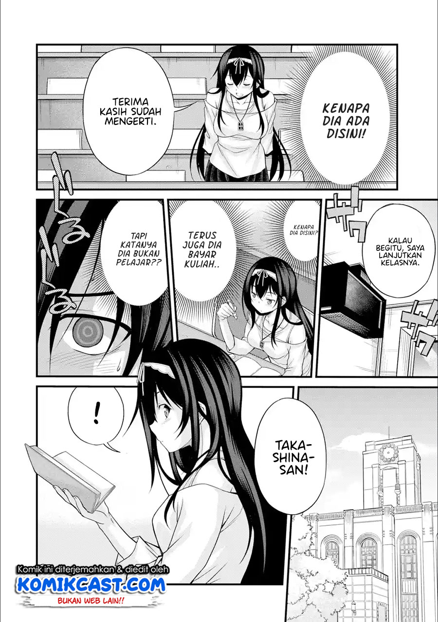 Kirei na Kurokami no Takashina-san (Mushoku) to Tsukiau Koto ni Natta Chapter 06.2 Gambar 4