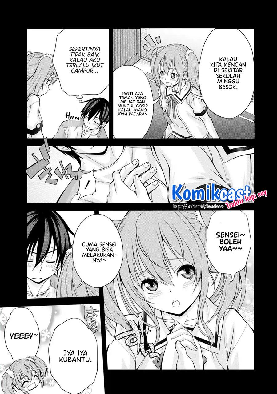 Kirei na Kurokami no Takashina-san (Mushoku) to Tsukiau Koto ni Natta Chapter 08.2 Gambar 5