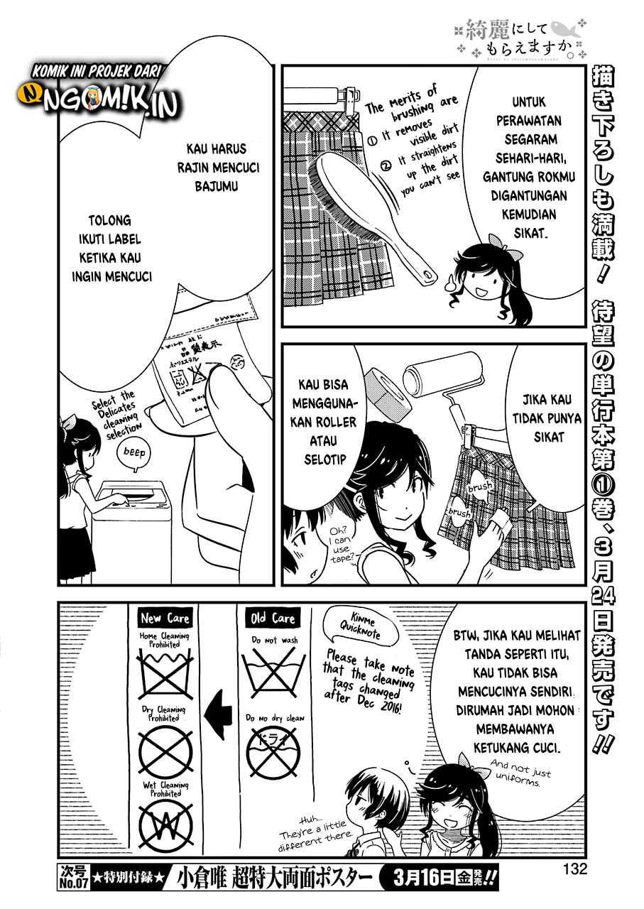 Kirei ni Shitemoraemasu ka Chapter 08 Gambar 19