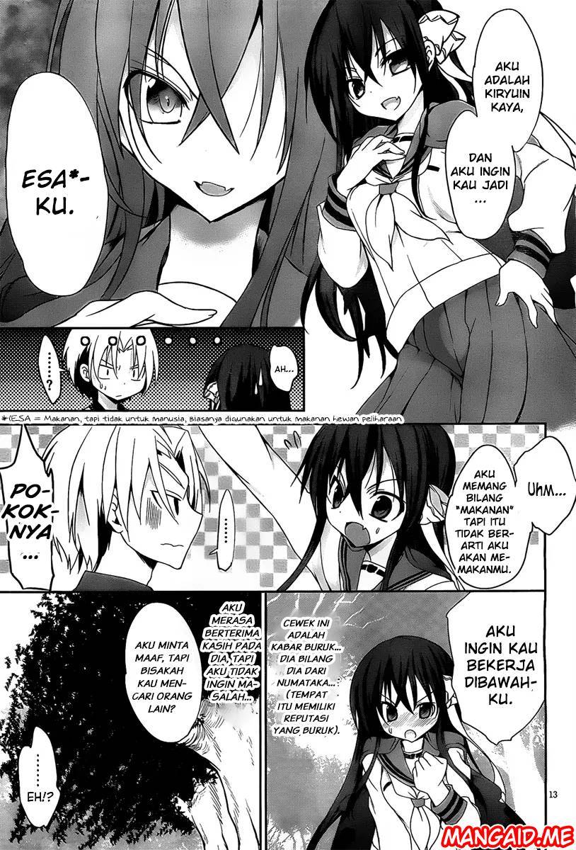 Kiryuin Kaya Chi o Suwareru dake no Kantan na Oshigoto Chapter 01 Gambar 16