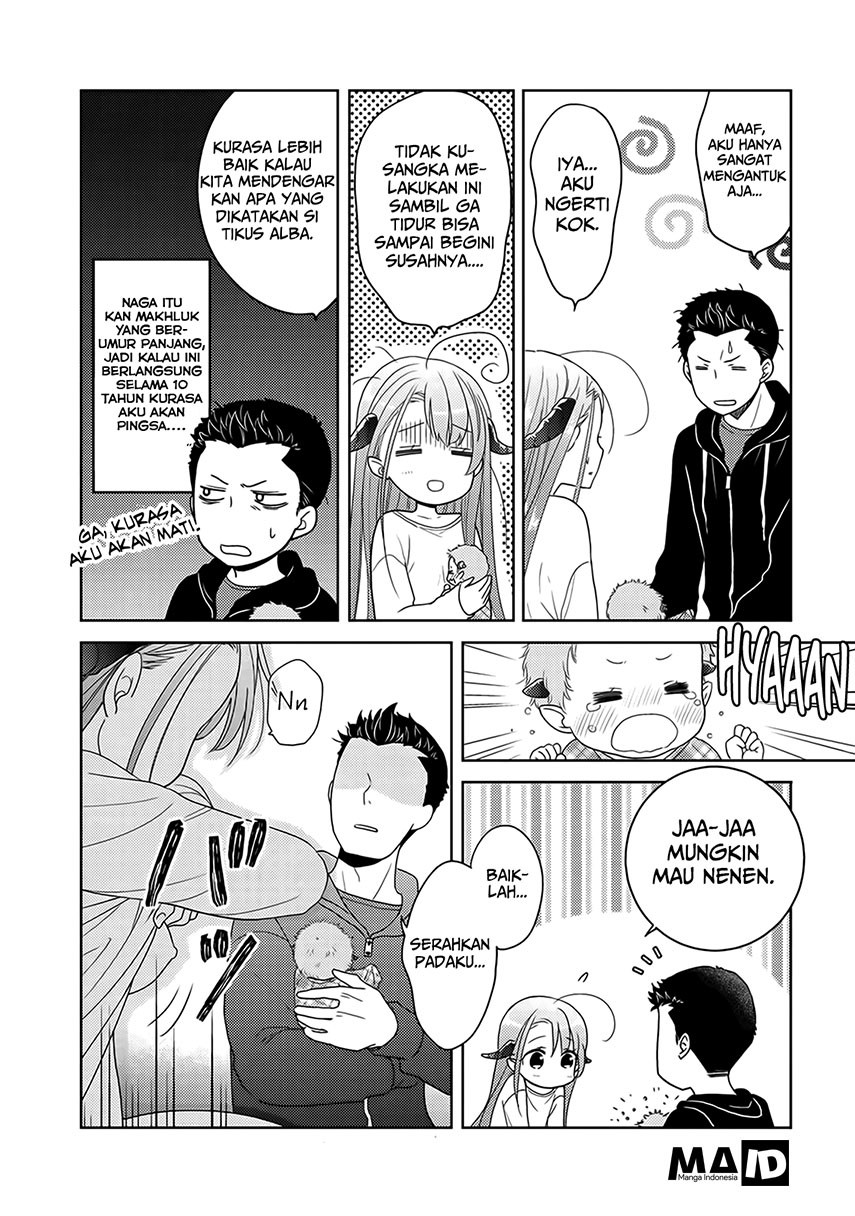 Kitaku Tochuu de Yome to Musume ga Dekita n dakedo, Dragon datta. Chapter 04 Gambar 19