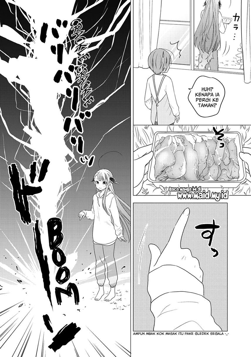 Kitaku Tochuu de Yome to Musume ga Dekita n dakedo, Dragon datta. Chapter 08 Gambar 17