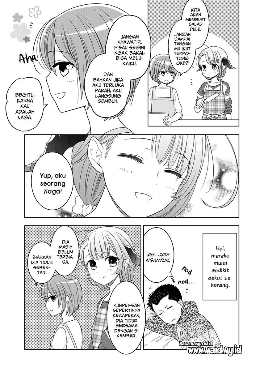Kitaku Tochuu de Yome to Musume ga Dekita n dakedo, Dragon datta. Chapter 08 Gambar 20