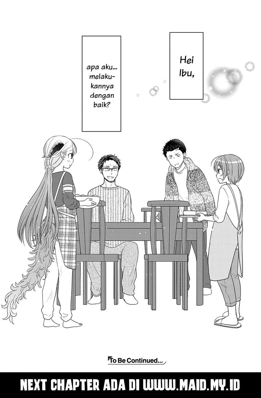 Kitaku Tochuu de Yome to Musume ga Dekita n dakedo, Dragon datta. Chapter 08 Gambar 34