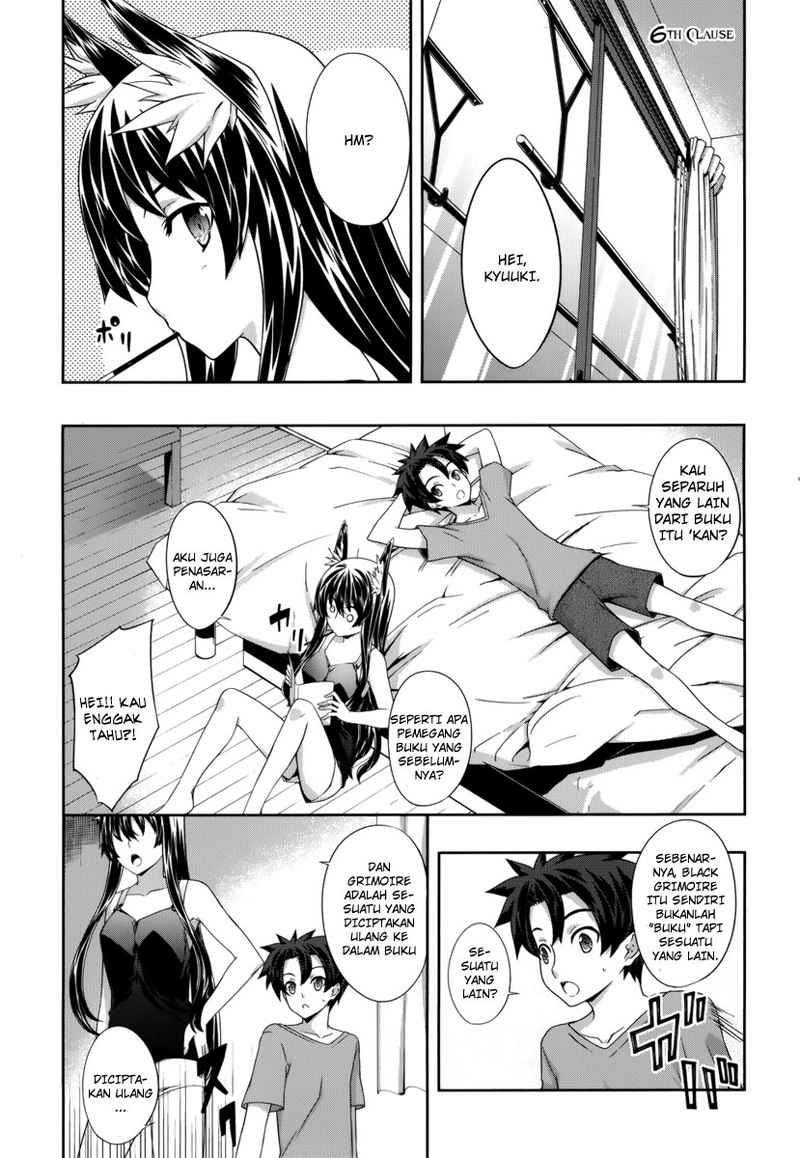 Kitsune no Akuma to Kuroi Grimoire Chapter 06 Gambar 2