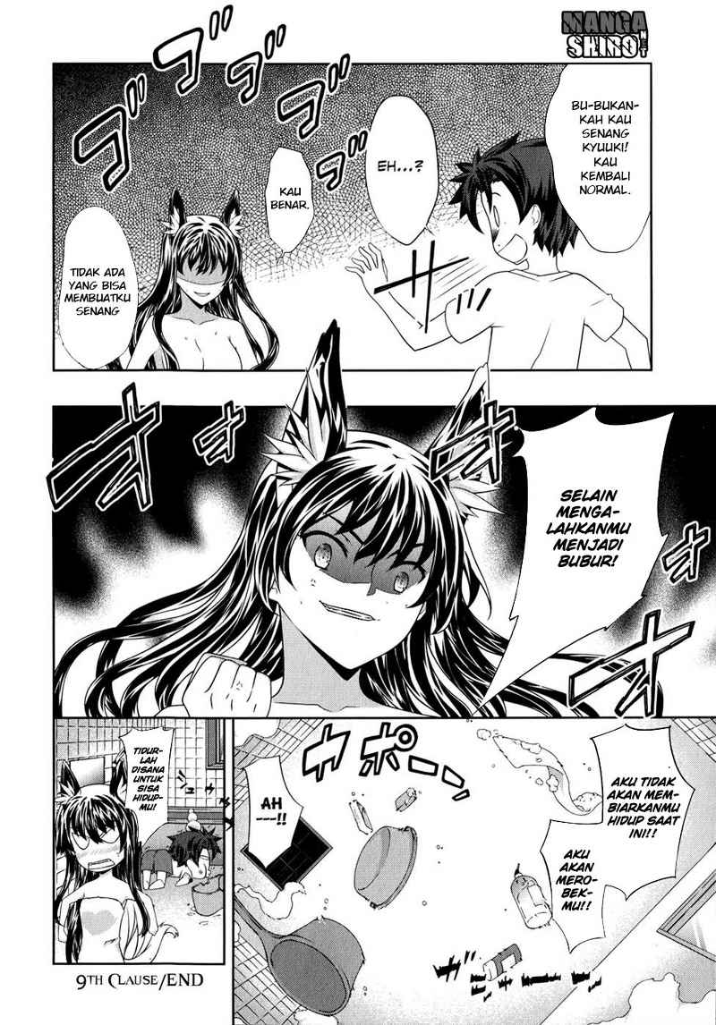 Kitsune no Akuma to Kuroi Grimoire Chapter 09 Gambar 19