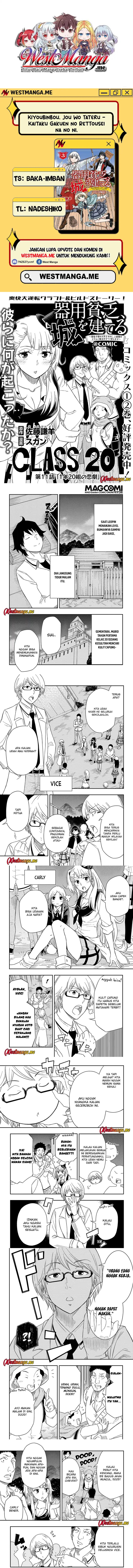 Kiyoubinbou, Jou wo Tateru – Kaitaku Gakuen no Rettousei na no ni, Joukyuu-shoku no Skill to Mahou ga Subete Tsukaemasu Chapter 11 Gambar 1