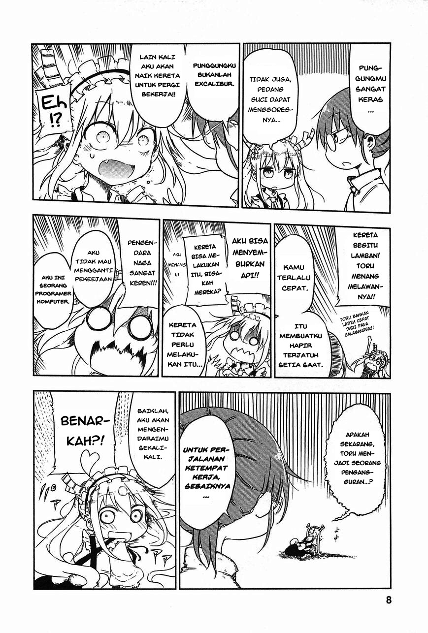 Kobayashi-san Chi no Maid Dragon Chapter 01 Gambar 7