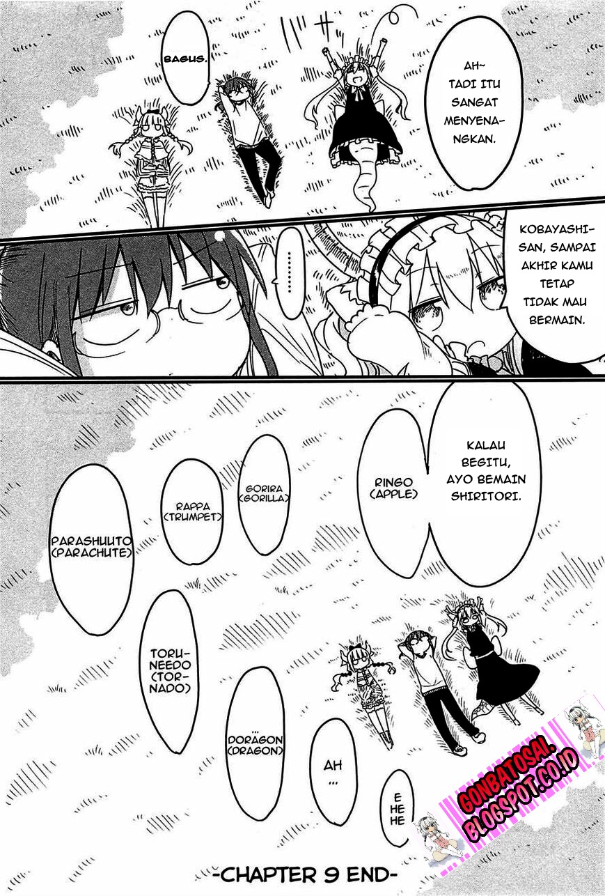 Kobayashi-san Chi no Maid Dragon Chapter 09 Gambar 13