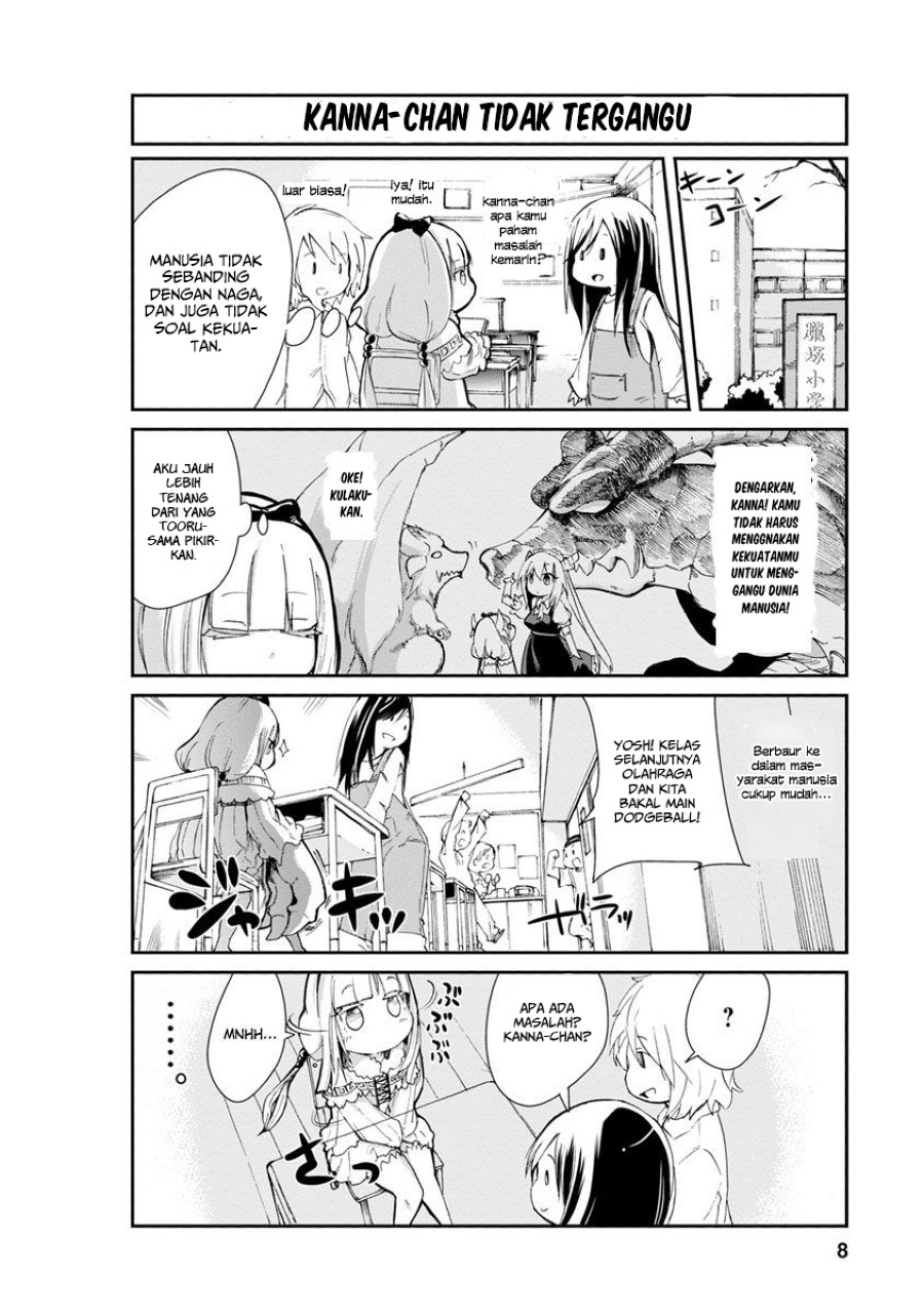 Kobayashi-san Chi no Maid Dragon: Kanna no Nichijou Chapter 01 Gambar 10