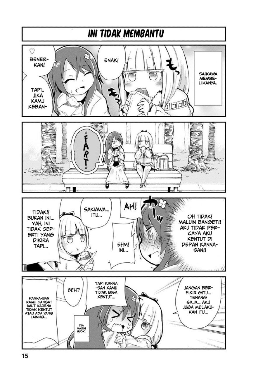 Kobayashi-san Chi no Maid Dragon: Kanna no Nichijou Chapter 01 Gambar 17