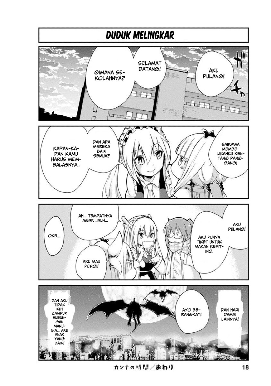 Kobayashi-san Chi no Maid Dragon: Kanna no Nichijou Chapter 01 Gambar 20