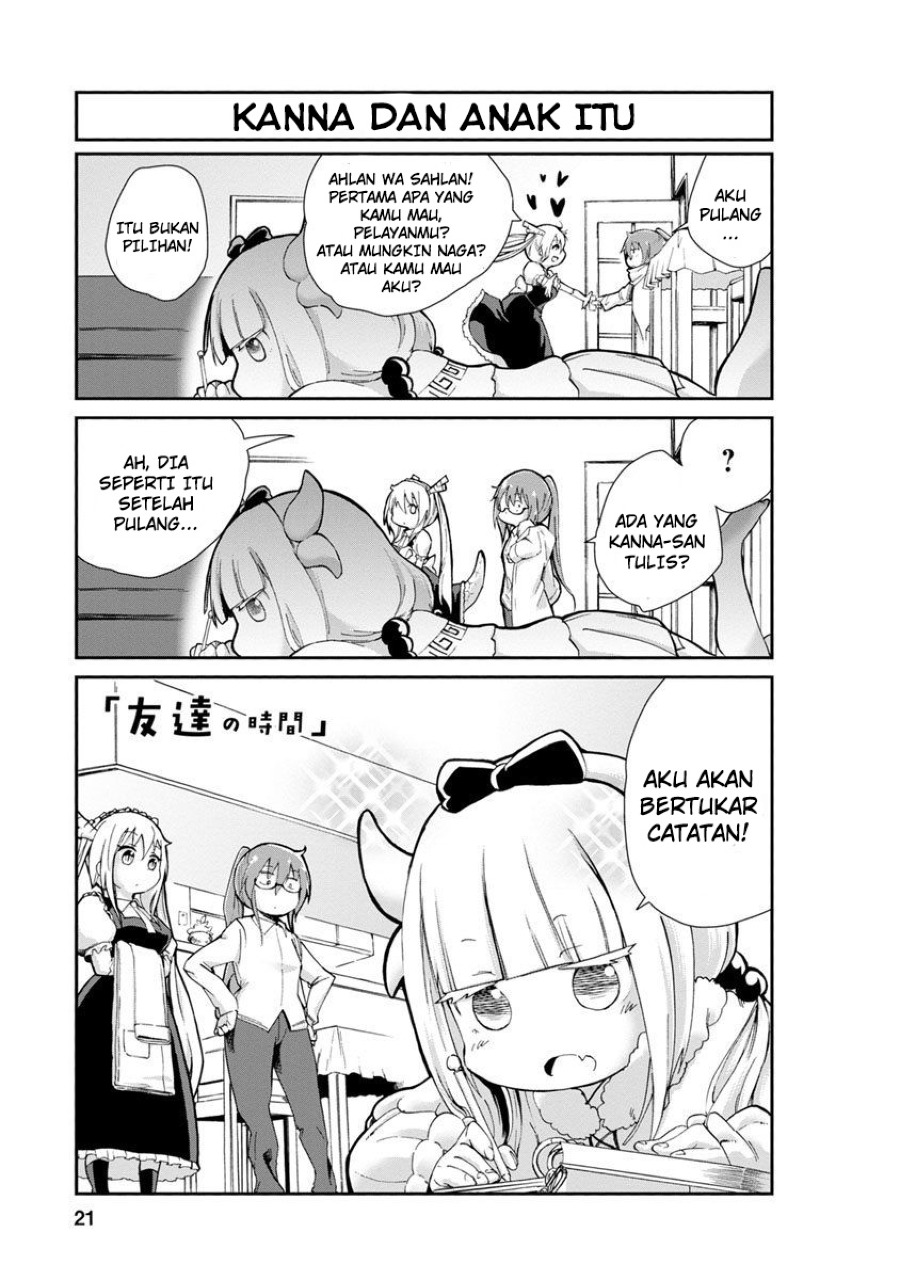 Kobayashi-san Chi no Maid Dragon: Kanna no Nichijou Chapter 02 Gambar 3