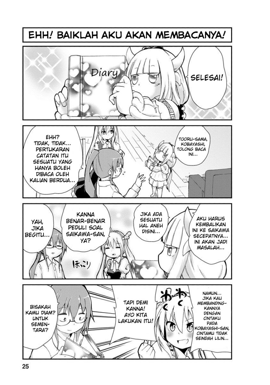 Kobayashi-san Chi no Maid Dragon: Kanna no Nichijou Chapter 02 Gambar 7