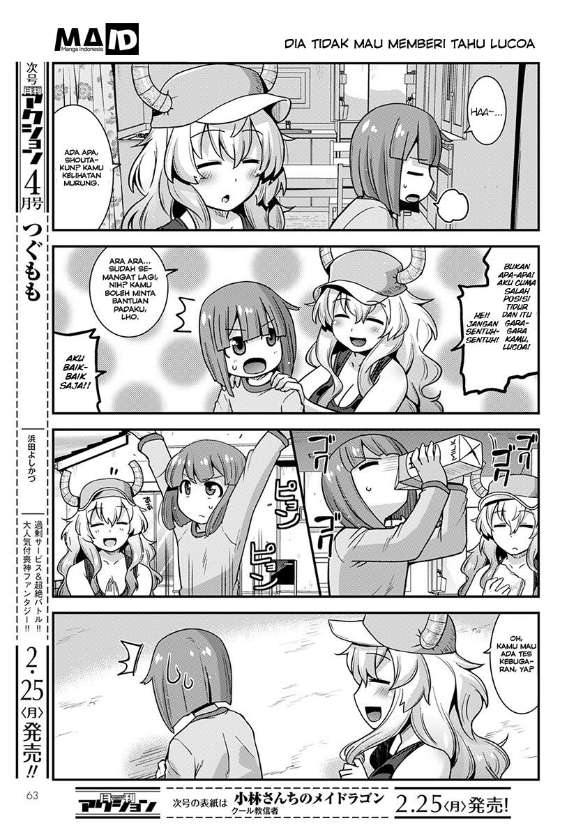 Kobayashi-san Chi no Maid Dragon: Lucoa wa Boku no xx Desu Chapter 01 Gambar 6