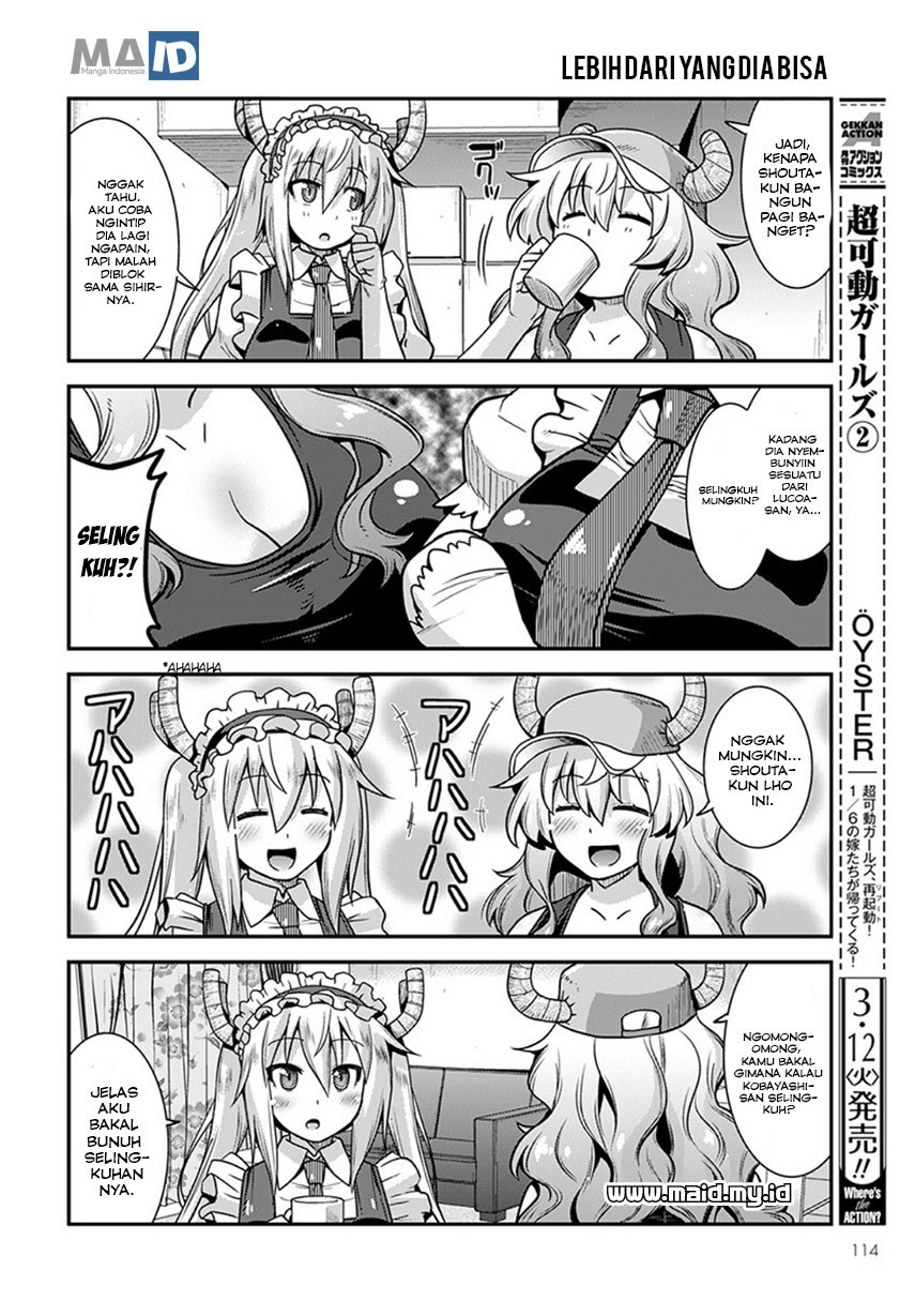 Kobayashi-san Chi no Maid Dragon: Lucoa wa Boku no xx Desu Chapter 02 Gambar 5