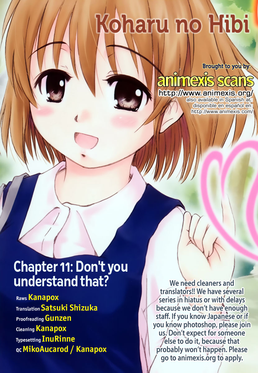 Koharu no Hibi Chapter 11 Gambar 1