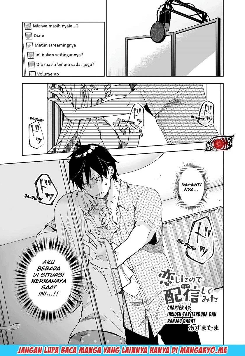 Koi Shita no de, Haishin Shite Mita Chapter 44 Gambar 2
