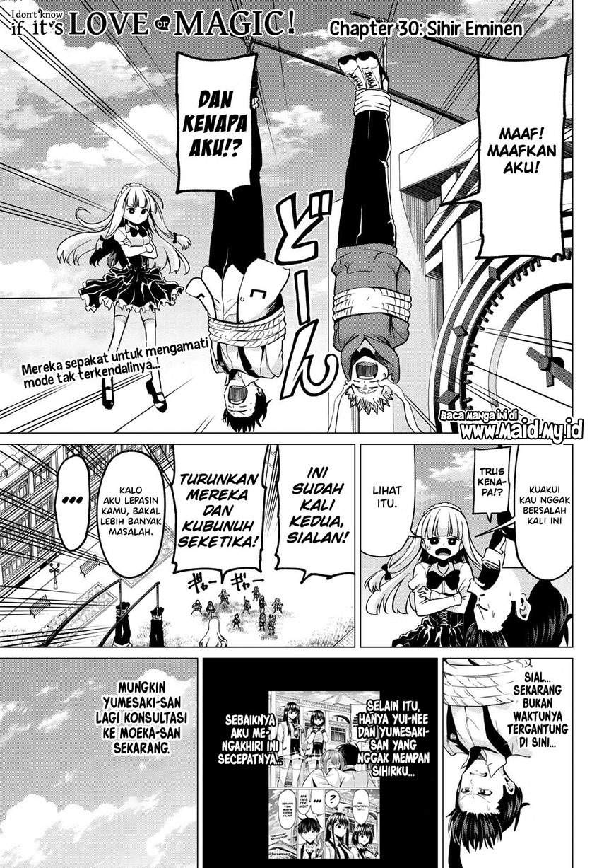 Koi ka Mahou ka Wakaranai! Chapter 30 Gambar 3