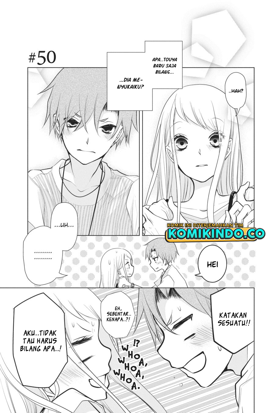 Koi to Shinzou Chapter 50 Gambar 4