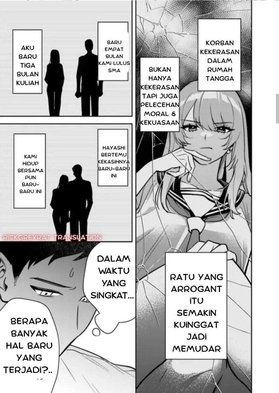 Koko Jidai ni Gomandatta Jou sama to no Dousei Seikatsu wa Igaito Igokochi ga Warukunai Chapter 05 Gambar 4