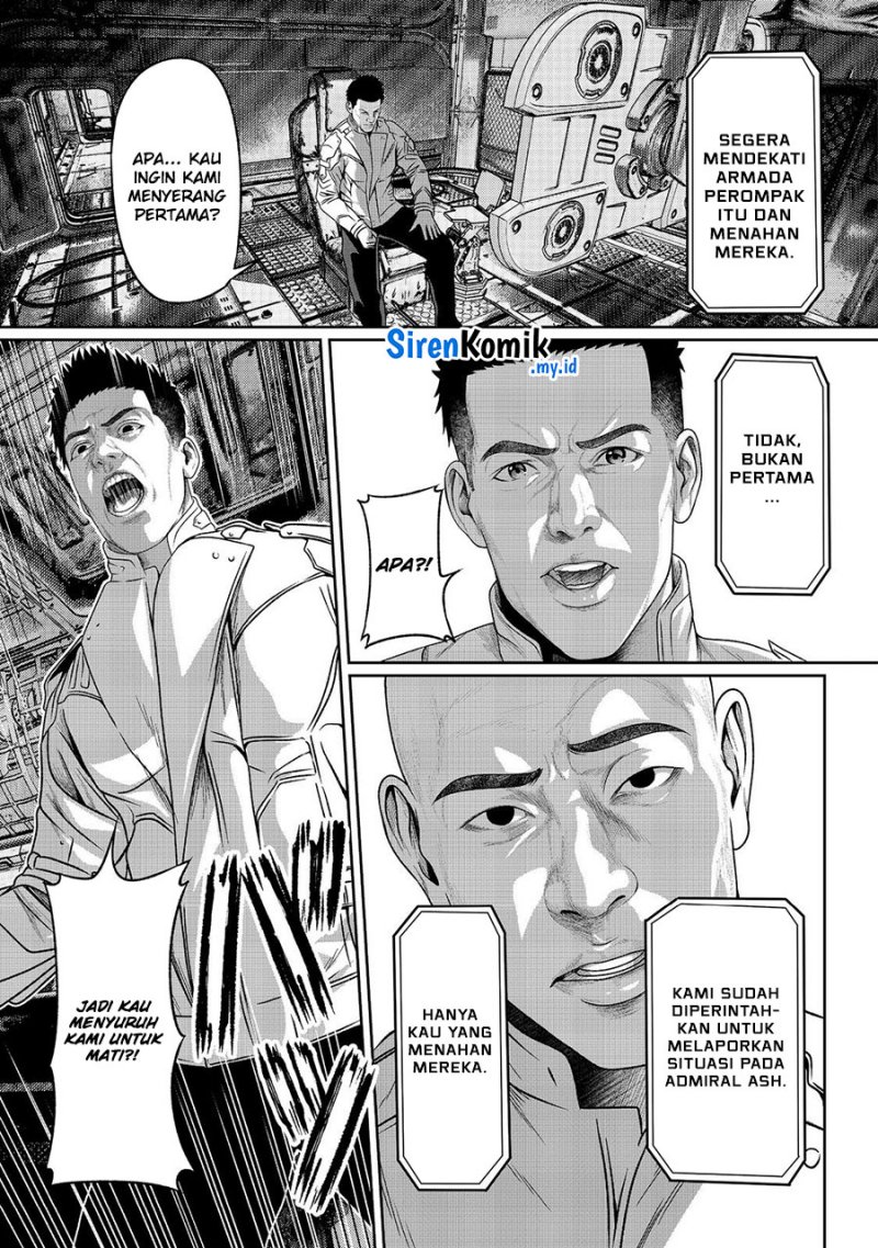 “Koko wa Makasete Sakini Ike!” wo shitai Shinitagari no Nozomanu Uchuu Gekokujou Chapter 03 Gambar 28