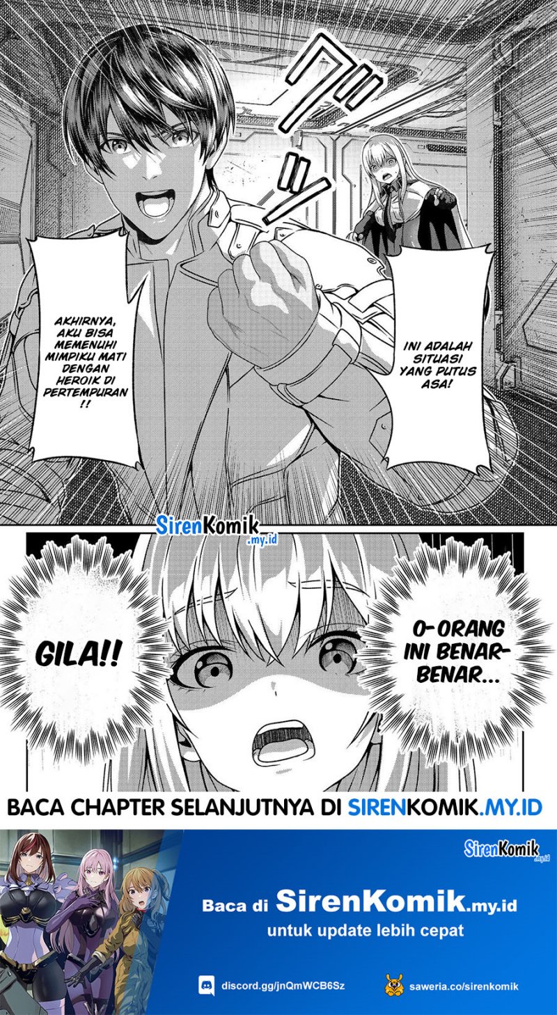 “Koko wa Makasete Sakini Ike!” wo shitai Shinitagari no Nozomanu Uchuu Gekokujou Chapter 03 Gambar 36