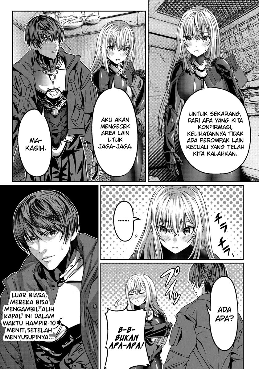 “Koko wa Makasete Sakini Ike!” wo shitai Shinitagari no Nozomanu Uchuu Gekokujou Chapter 04 Gambar 26