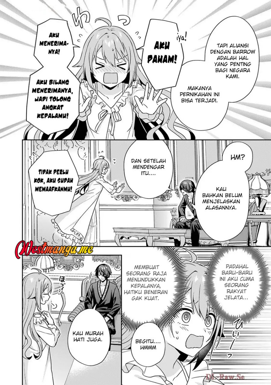 Kokou no Ou to Hidamari no Hanayome ga Saikou no Fuufu ni Naru made Chapter 03 Gambar 11