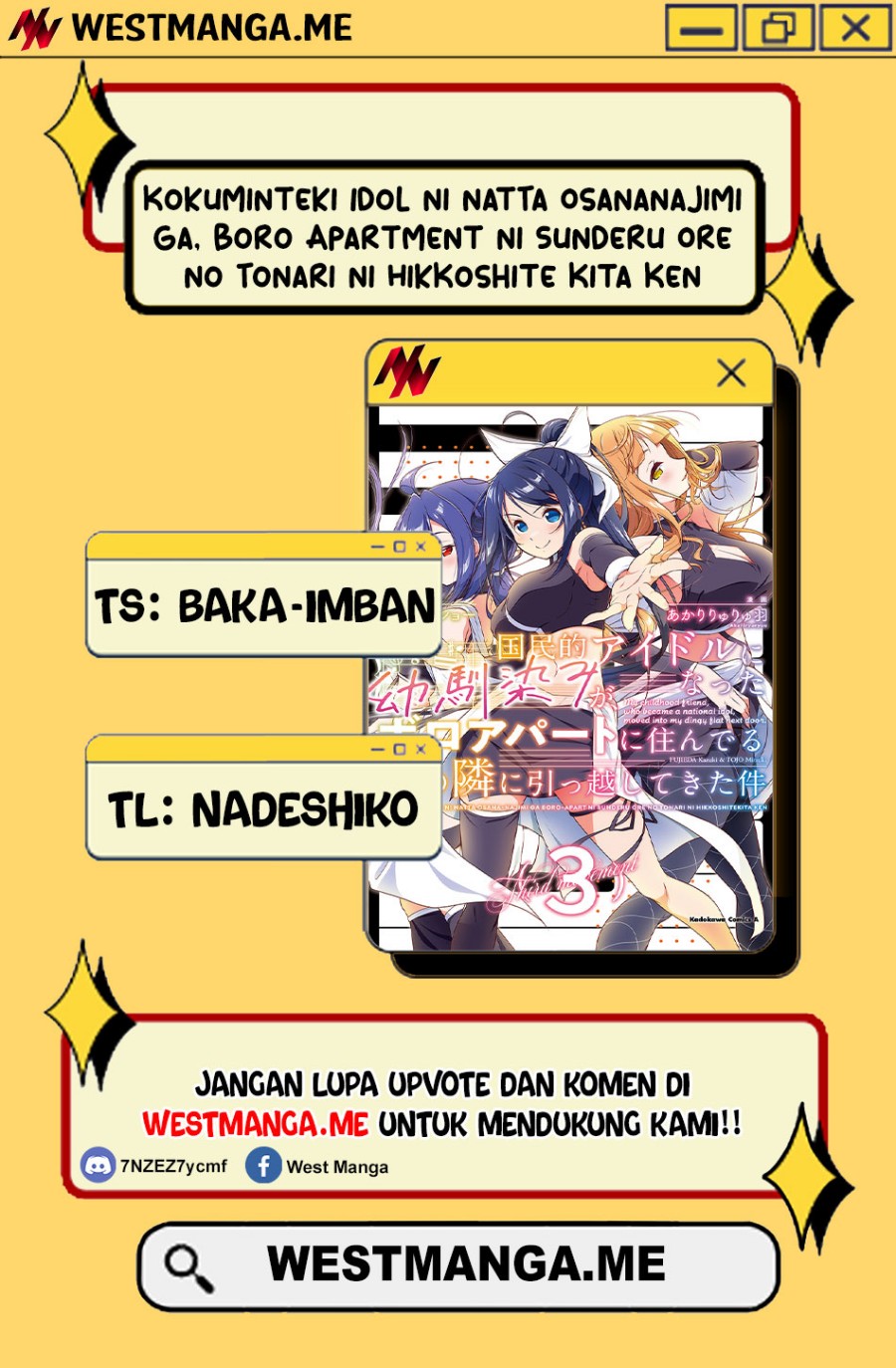 Kokuminteki Idol ni natta Osananajimi ga, Boro Apartment ni Sunderu Ore no Tonari ni Hikkoshite Kita Ken Chapter 05 Gambar 2