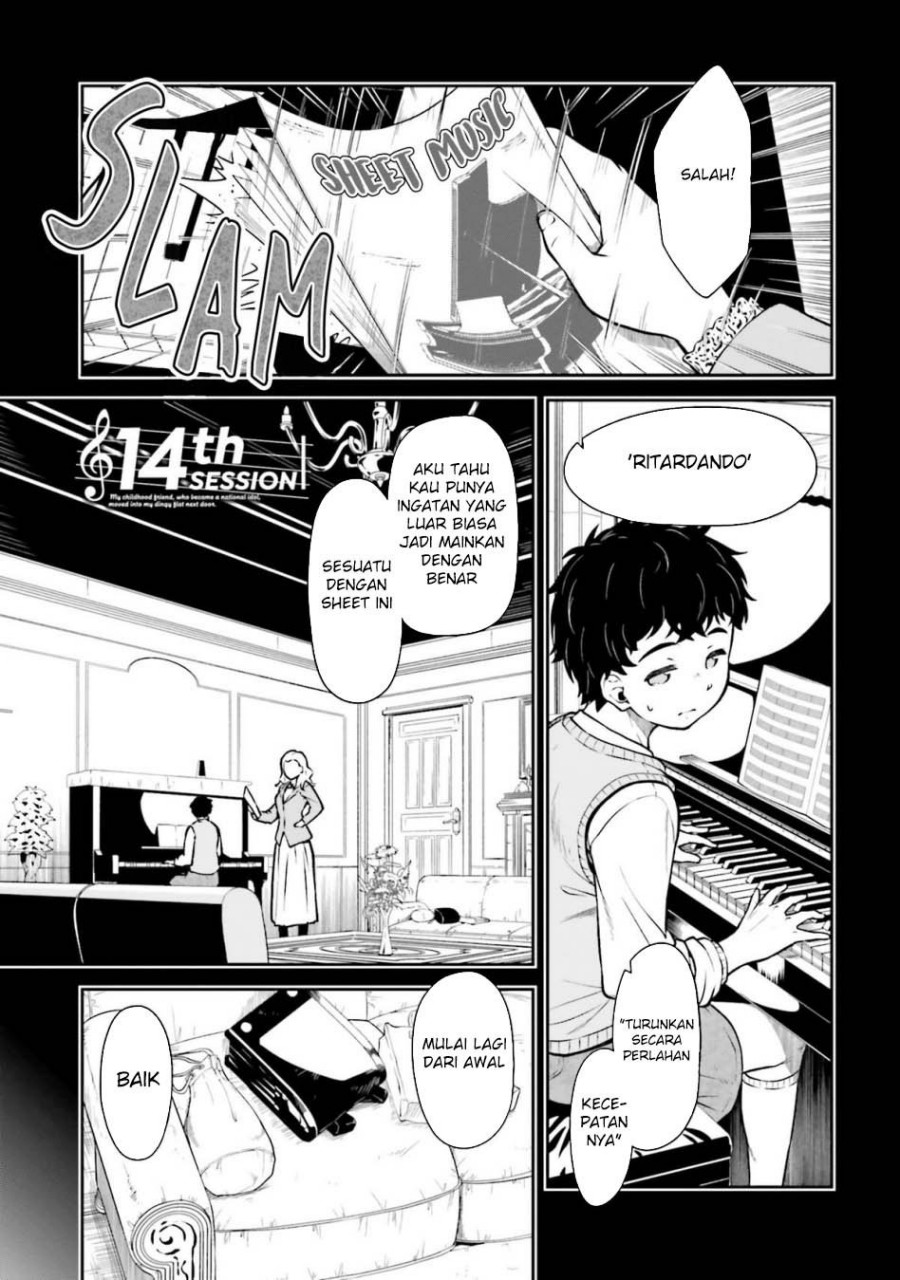 Kokuminteki Idol ni natta Osananajimi ga, Boro Apartment ni Sunderu Ore no Tonari ni Hikkoshite Kita Ken Chapter 14 Gambar 2
