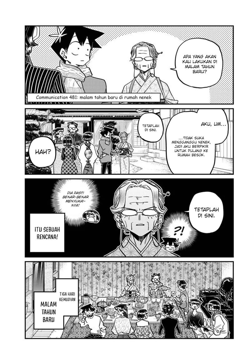 Komi san wa Komyushou Desu Chapter 481 Gambar 2