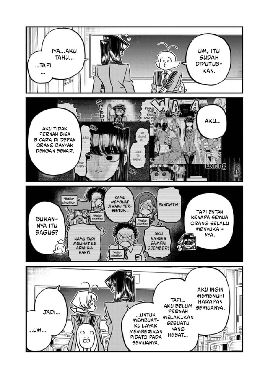 Komi san wa Komyushou Desu Chapter 495 Gambar 8