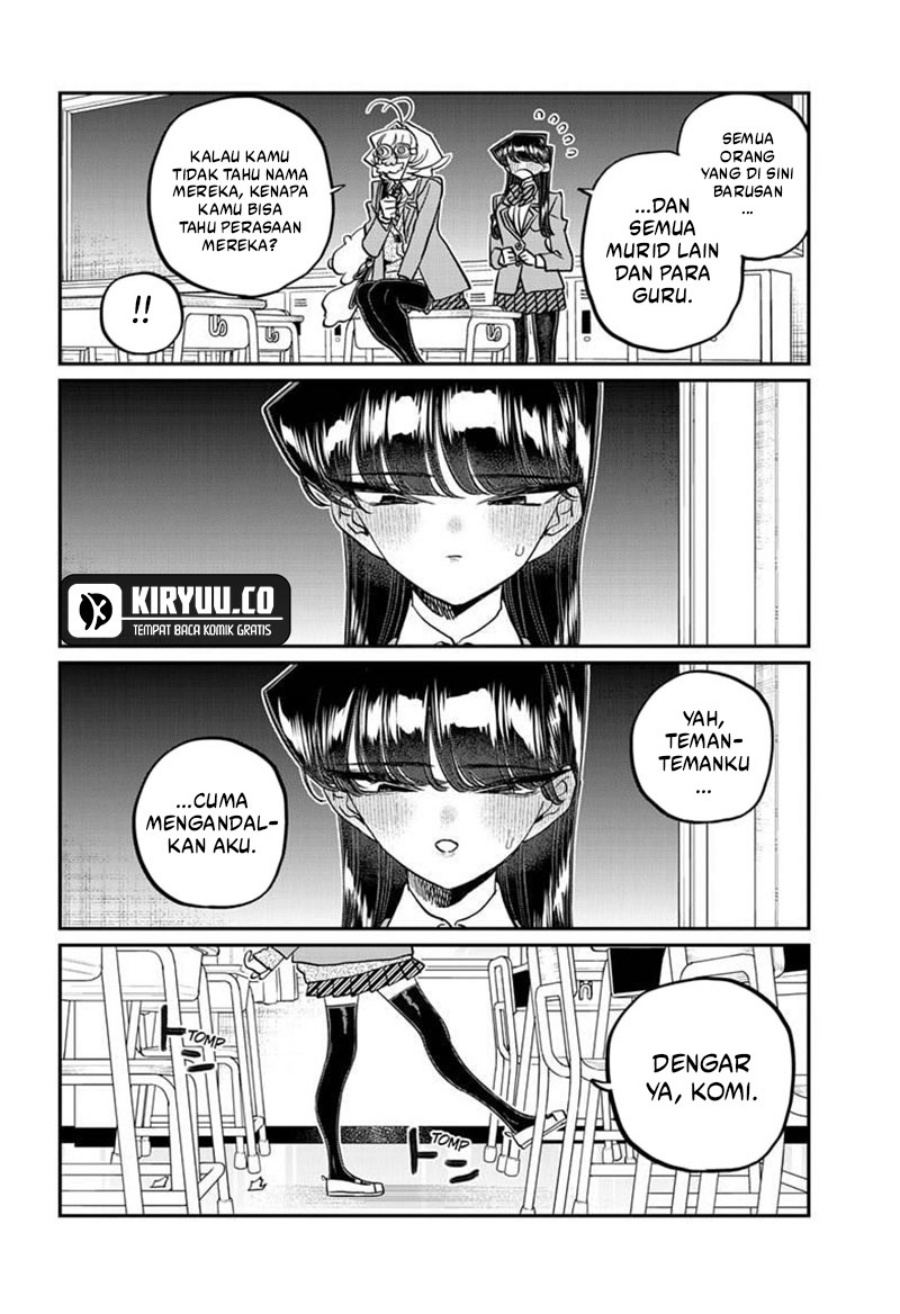 Komi san wa Komyushou Desu Chapter 495 Gambar 11