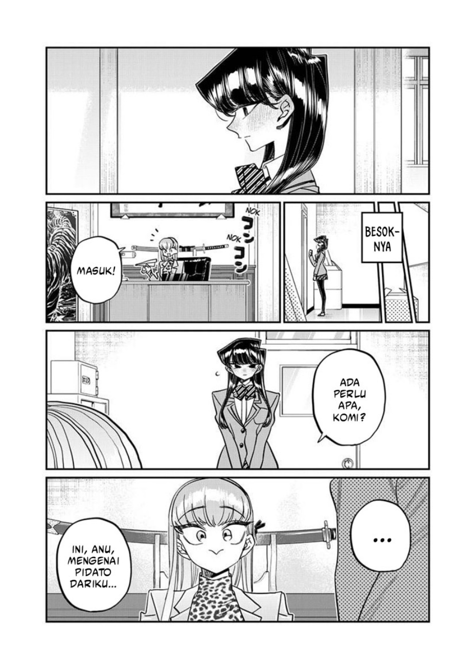 Komi san wa Komyushou Desu Chapter 495 Gambar 14