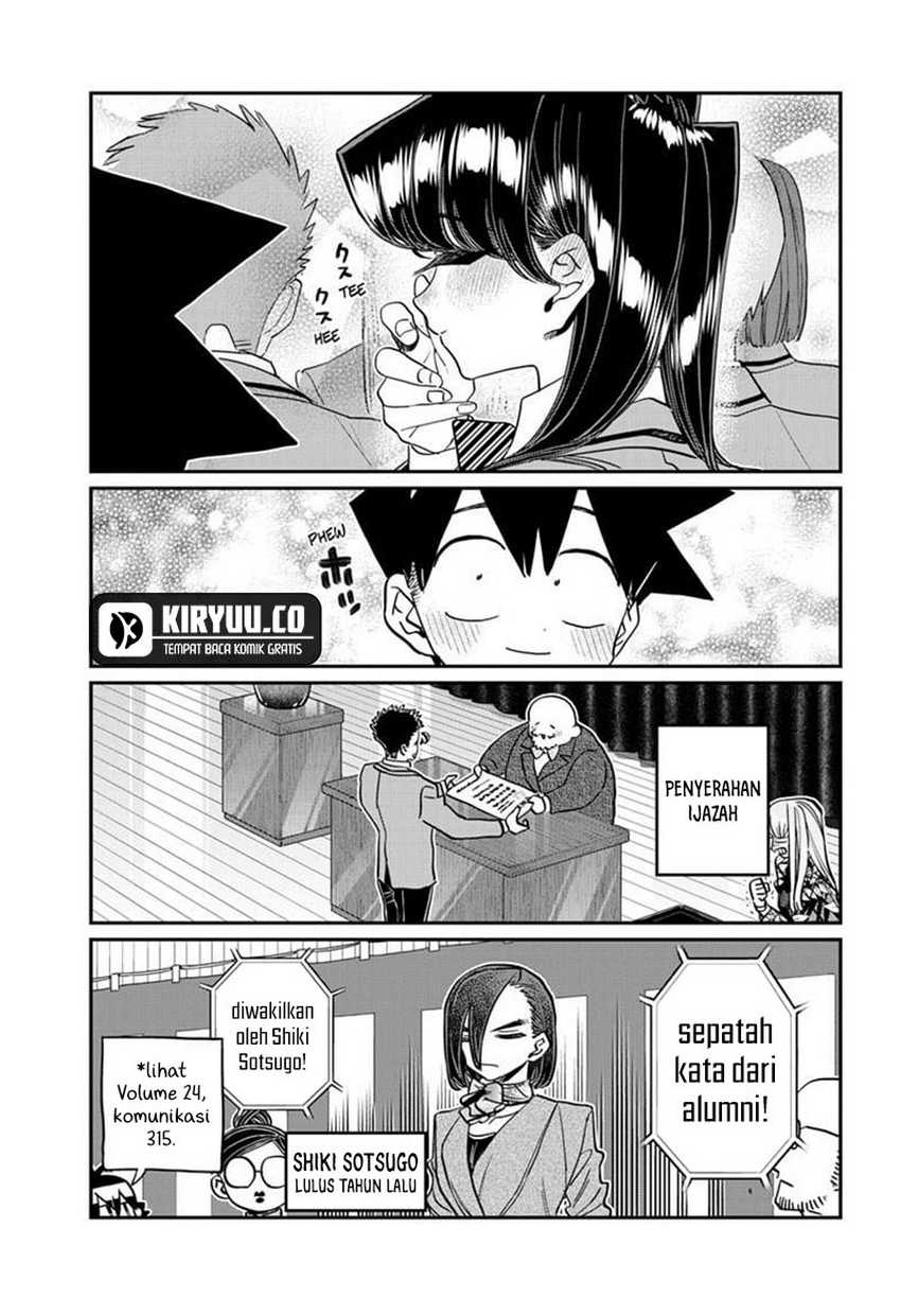 Komi san wa Komyushou Desu Chapter 498 Gambar 5