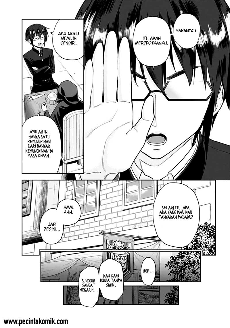 Konjiki no Moji Tsukai Chapter 02 Gambar 6