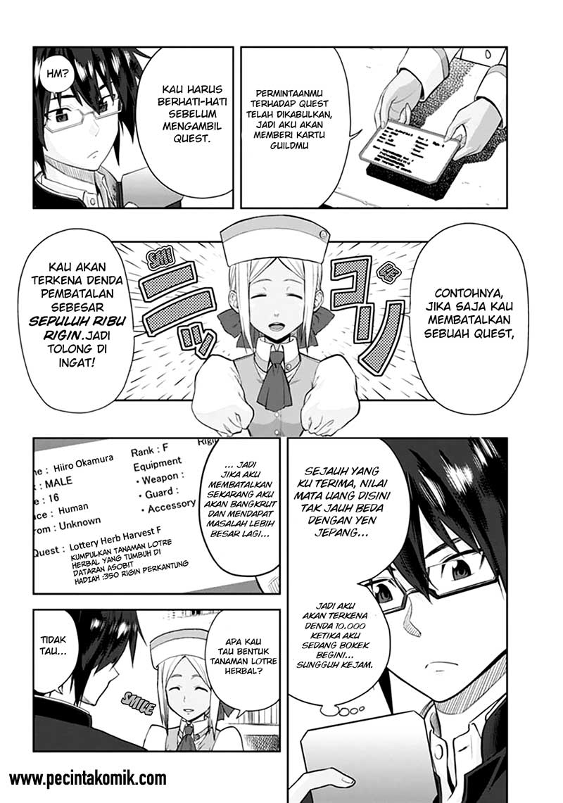 Konjiki no Moji Tsukai Chapter 02 Gambar 9