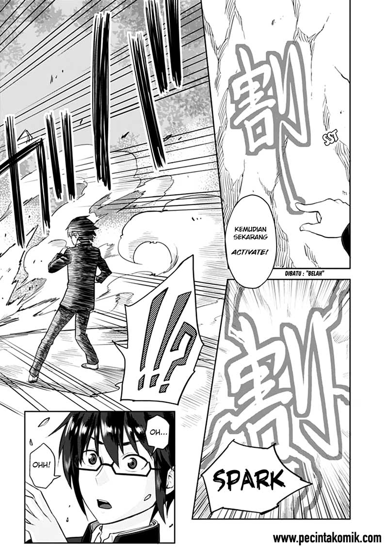 Konjiki no Moji Tsukai Chapter 02 Gambar 13